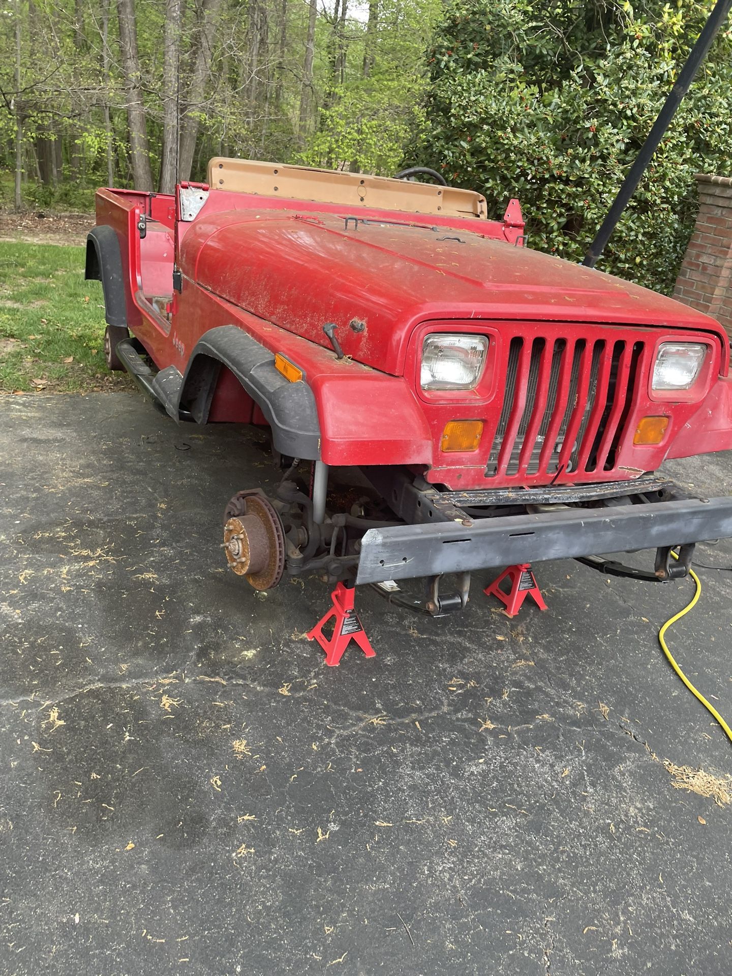 1994 Jeep yJ Part Out