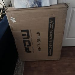 Black Massage Table