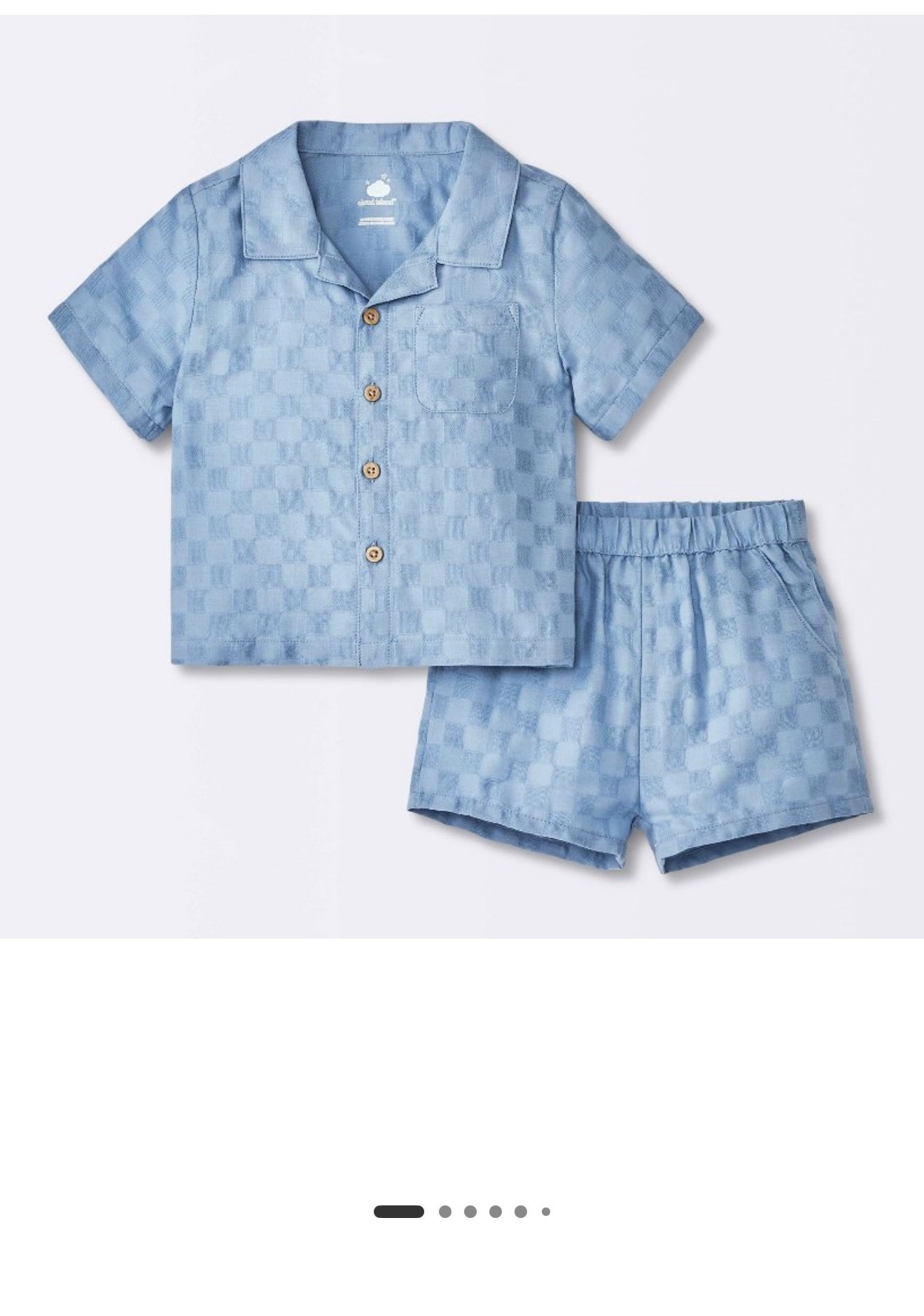 Cloud Island Baby Boy Set