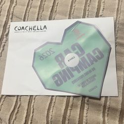 Coachella Car Camping Pass Weekend 2
