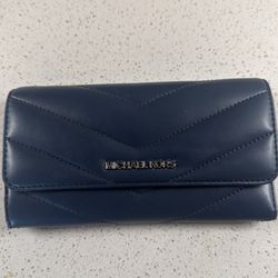 Dark blue Michael Kors wallet