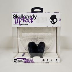 Lot of Brand New Skullcandy Supreme Sound Uprock Corded Mic Headphones in Clear - 3 units