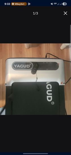 Floor treadmill