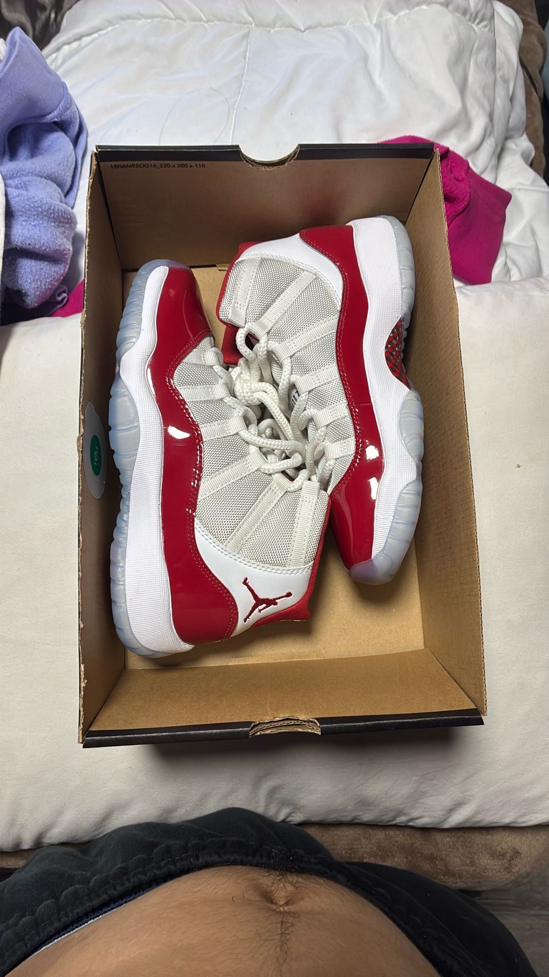 Jordan Cherry 11 Size 4y