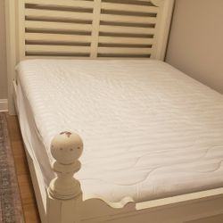 Queen Bed Frame and mattress 