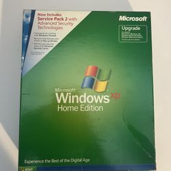 Microsoft Windows XP Home Edition 2002 Service Pack 2 - UPGRADE FACTORY SEALED