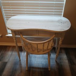 Antique Chair And Vanity