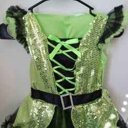 Witch Girls Neon Halloween Costume For Sale 