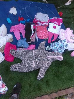 Baby girl clothes 3-6 +