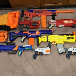 LOT of some of the best Nerf guns!!