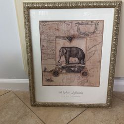 Elephant Framed Custom