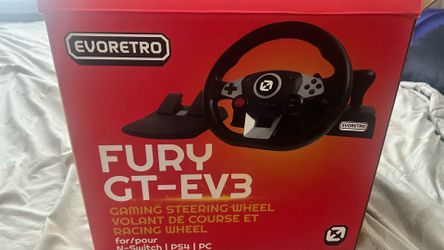 NEW EVORETRO Fury GT-EV3 Racing Wheel