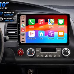 Stereo Honda Civic 2006-2011 CarPlay Radio 10” GPS
