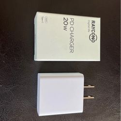 PD CHARGER 20W USB C Fast Charger Block【2-Pack】