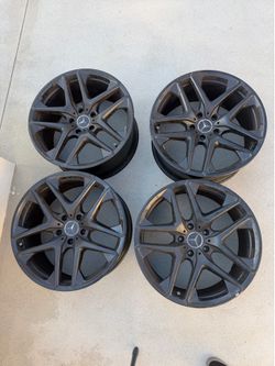 OEM 21 inch Mercedes G63 G550 AMG wheel Set wheels