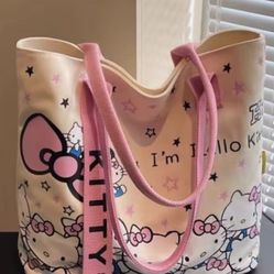 Brand New Canvas Material Hello Kitty Bag 