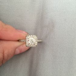 Halo Engagement Ring