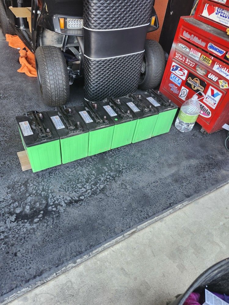 6 / 8 Volt Interstate Batteries From 48 Volt Golf Cart