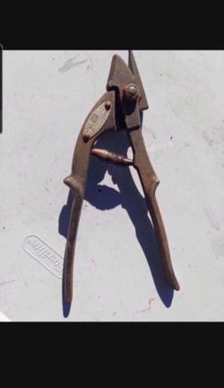 Vintage Strap Cutter Interlake Steel-Corp Acme Model E 14A0 Cast Iron Chicago