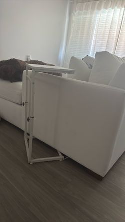 33" Adjustable Tall Side Table