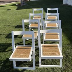 Aldo Jacober Folding Mid Century Chairs Trieste Alberto Bazzani 1965