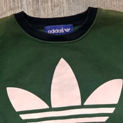 Green Adidas Crewneck