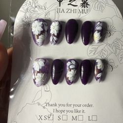 Jia Zhi Mu Press On Nail