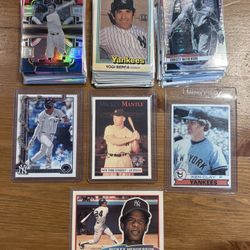 New York Yankees Baseball Card Collection 
