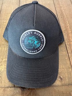 Hurley Men's Palm Blue Snapback Trucker Hat