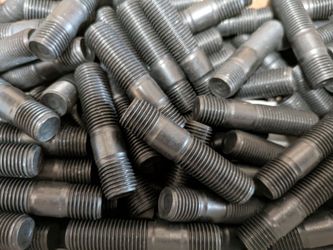 M14x1.5x75 screw in wheel studs. Made in Italy. No hex end. One pallet of 3900 pieces.