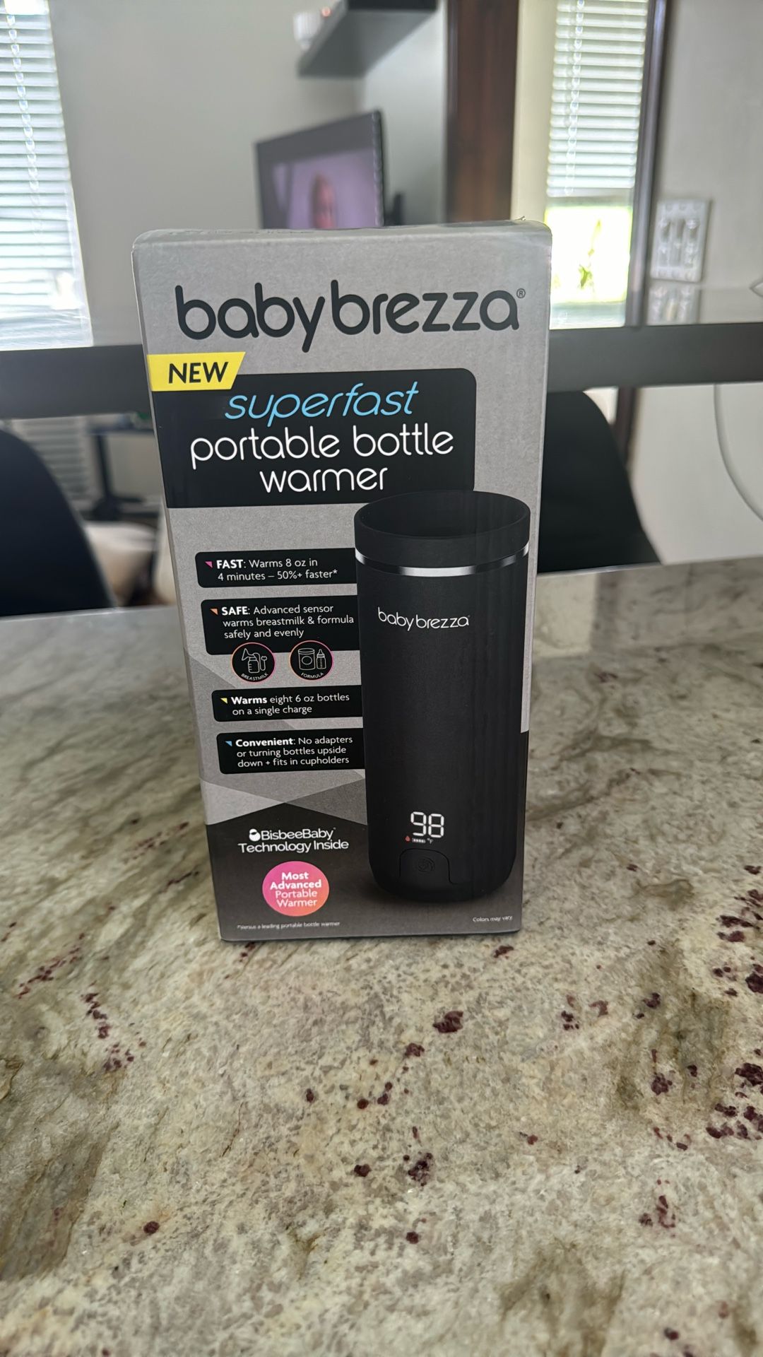 Brand New baby breeza Portable Bottle Warmer