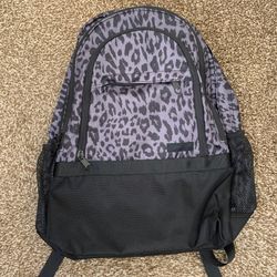NEW Victoria secret PINK Leopard print backpack