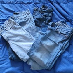 4 Pairs Of Womens Jeans Size 8/29