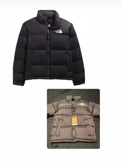 Black The North Face Puffer Jacket (M)