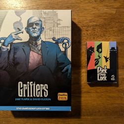 Grifters Board Game (with bonus Pick the Lock card game)