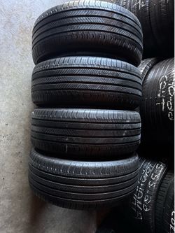 Set of four 235 55 19 Michelin primacy as tires