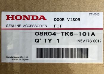 09-13 OEM Honda Fit Door Visors