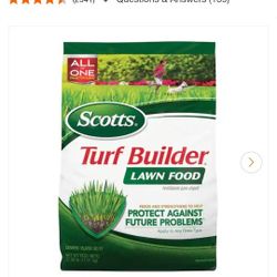 🌱 Scotts Turf Builder Lawn Food Fertilizer – 37.5 LB – Covers 15,000 Sq Ft 🌱