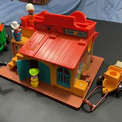 Fisher Price Vintage Western Town  $30
