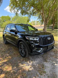 2025 FORD EXPLORER ST LINE BLACK