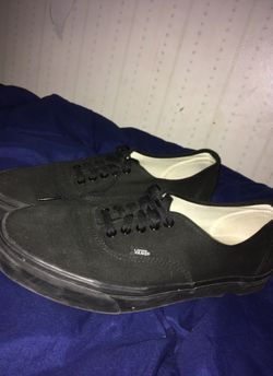 mens all black vans