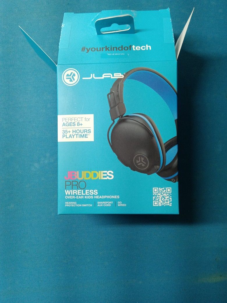 Wireless Headphones (Blue)