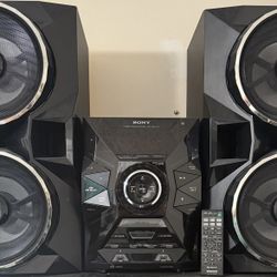 Sony Boom Stereo System