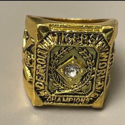 Detroit Tigers 1945 World Series Champions Ring size 11