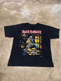 Vintage Iron Maiden piece of mind tee