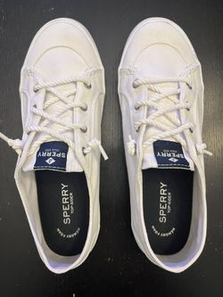Sperry White Canvas Shoes - 9