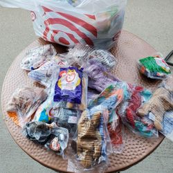 Assorted Small Ty Beanies, Each