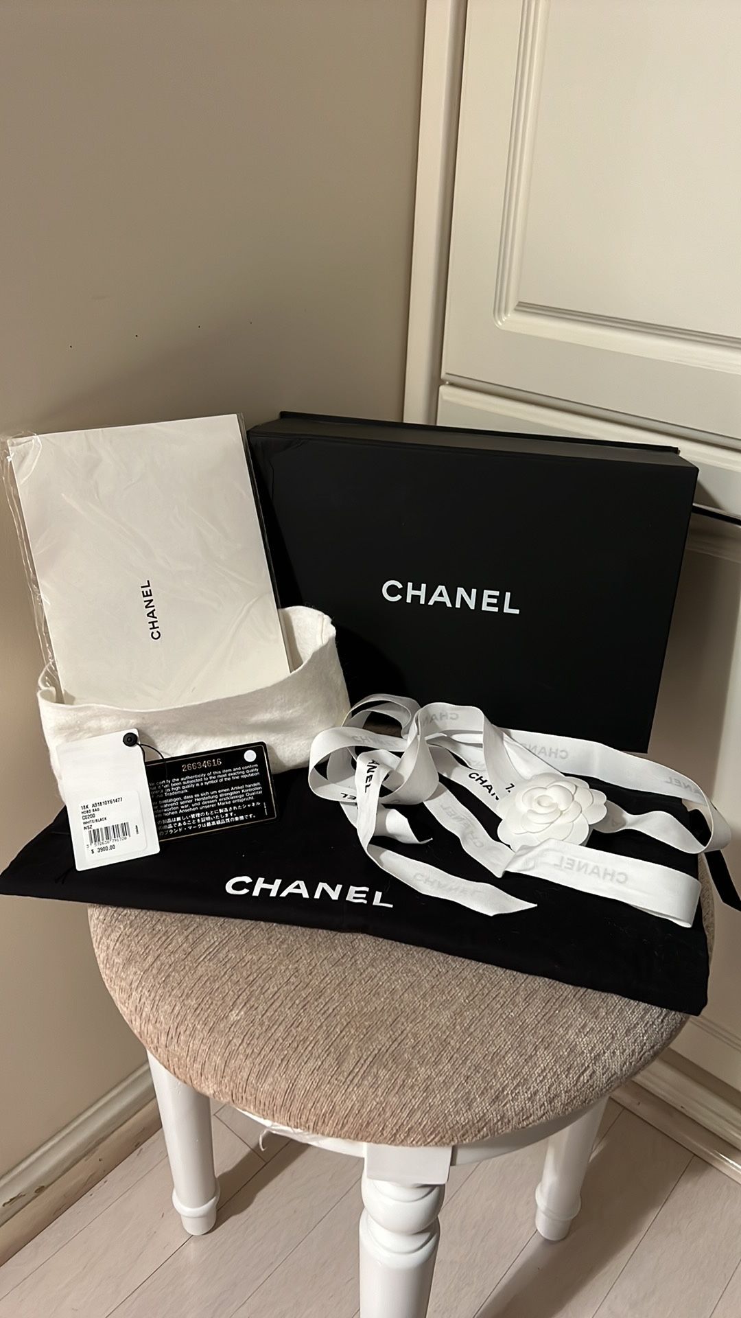 Chanel Box And Dust Bag