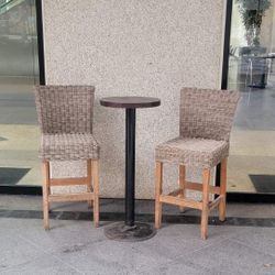 Set Of (2) Kingsley Bates Bar Stools