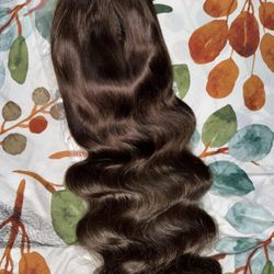 Chocolate Brown Lace front Wig 